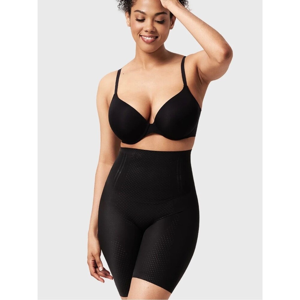 High Waist Shapewear Thigh Slimmer Black Small NWOT